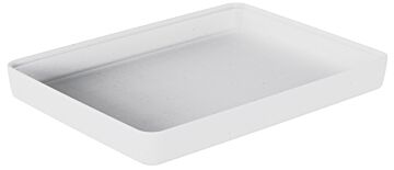 Kata gespikkelde melamine Crock 1950ml (260x345x40mm) Wit