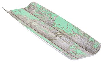 GN 2-4 Tura rustiek gebogen melamine plateau (530x162x40mm) Petrol