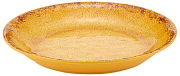Casablanca Melamine Low Dish 500ml (210x210x29mm) Orange
