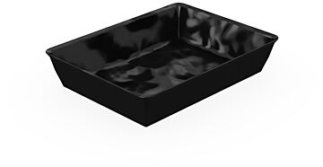 Mino Melamine Deep Crock 2.2L (210x280x60mm) Black