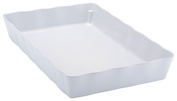Melamine Aalto Dish 5.2L (420x280x60mm) White