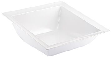 Melamine Dover Dish 5.4L (375x375x140mm) White