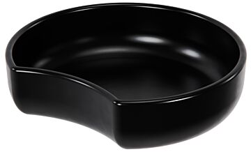 Melamine Crescent Dish 1.4L (225x208x60mm) Black