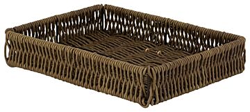 Poly Wicker Basket (210x280x50mm) Willow