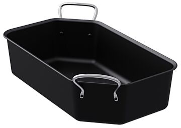 Greblon Ore Stainless Steel Crock 2.5L (265x164x100mm) Black