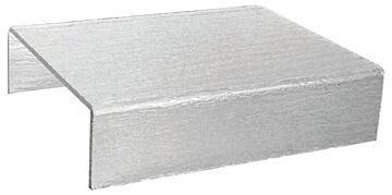 Textured Acrylic Riser (305x250x75mm) Clear