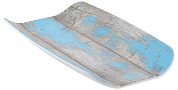 Gebogen rustiek melamine plateau Tura GN 1-3 (176x325x40mm) Blauw