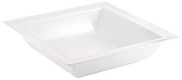 Melamine Dover Dish 5L (375x375x90mm) White