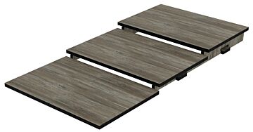 3-laags HPL Riser (420x840mm) Ponderosa-grenen