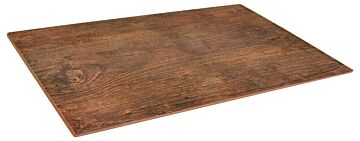 GN 1-1 melamine plateau rustiek hout w/sf (530x325x10mm) Bruin