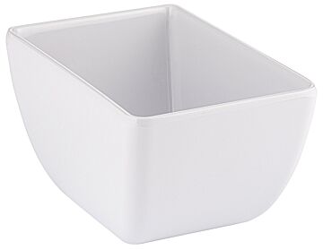 Melamine Dover Pot 0.7L (150x100x80mm) White