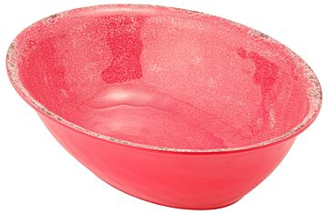Oval Casablanca Melamine Dish 1.5L (210x280x70mm) Red