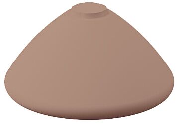 Melamine Cake Pedestal Base (110x110x61mm) Stone