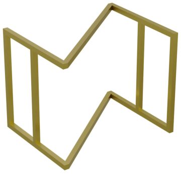 Z Stand Stainless Steel GN 1-2 (310x248x250mm) Gold