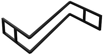 Z Stand Stainless Steel GN 1-1 Black