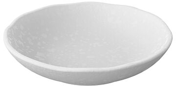 Mineral Melamine Crackle Dish 1.3L (240x240x50mm) White