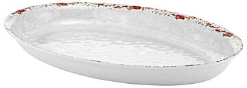 Casablanca Melamine Dish 2.5L (420x280x40mm) White
