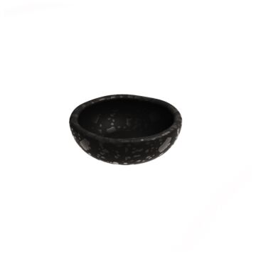 Mineral Melamine Crackle Ramekin 65ml (86x30mm) Noir