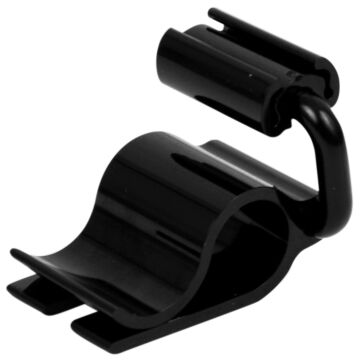 PC Adjustable Ticket Clamp (10 pack) (20mm) Black