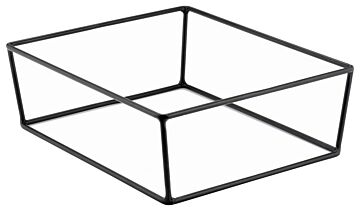 Rechthoekige buffetstandaard (306x256x100mm) Zwart