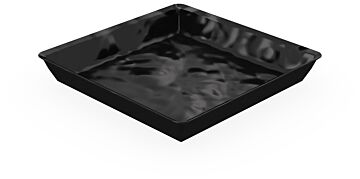 Mino Melamine Tray (280x280x30mm) Black