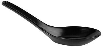 Melamine Hors d'oeuvre Spoon (140mm) Black