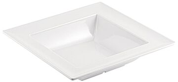 Melamine Dover Dish 1L (250x250x60mm) White