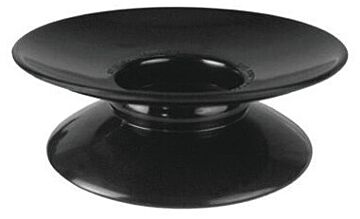 Melamine sokkelstandaard (Plain) Zwart