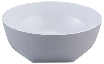 Hive Melamine Salad Dish (6 pack) 1000ml (65mm) Grey and White