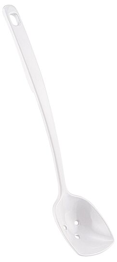 Melamine Perforated Spoon (250mm) White