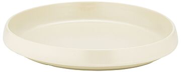 Trafalgar Melamine Large Shallow Dish 2L (280x260x39mm) Parchment