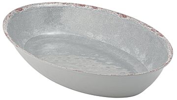 Casablanca Melamine Dish 3.8L (420x280x70mm) Grey