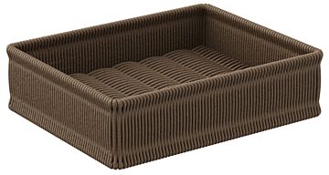 Poly Wicker H Basket Willow