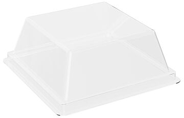 Glazz Lid Square (90mm) Clear