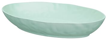 Pigment Melamine Oval Dish 3.4L (420x280x70mm) Aqua