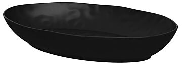 Pigment Melamine Oval Dish 3.4L (420x280x70mm) Noir