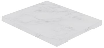 Carrara Melamine Platter White