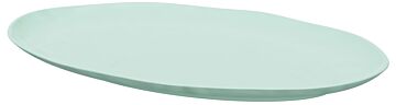 Pigment Melamine Oval Tray (420x280x30mm) Aqua