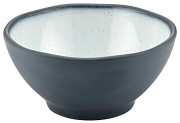 Staal Marl grote melamine schaal 800ml (230x230x80mm) Blauw