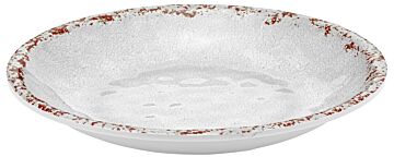 Casablanca Melamine Salad Dish 345ml (190x190x27mm) White