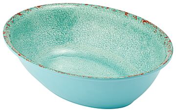 Oval Casablanca Melamine Dish 1.5L (210x280x70mm) Blue