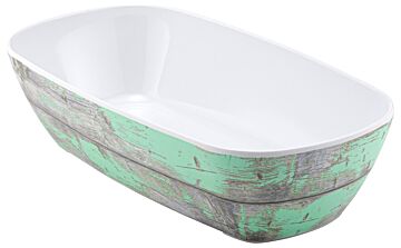 1-3 Size Tura Melamine Crock 2L (176x325x80mm) Rustic Teal