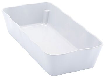 Melamine Aalto Dish 1.6L (280x140x60mm) White
