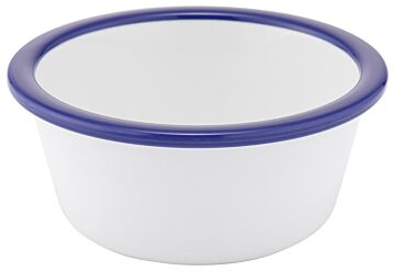 Enamelware Melamine Pot 52ml (90x40mm) Blue
