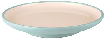 Melamine Sushi Plate (140x22mm) Blue/White