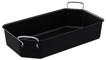 Greblon Ore Stainless Steel Crock 3L (325x176x70mm) Black