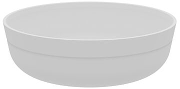 Hu Melamine Round Dish 184 x (6 Pack) 1000ml (60mm) White