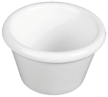 Melamine ramekin (12 Pack) 1.5oz (60x40mm) Wit
