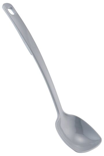 Melamine Solid Spoon (310mm) Grey