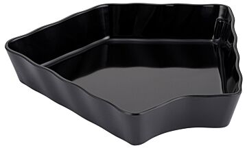 Aalto melamine schaal 3.1L (320x350x60mm) Zwart